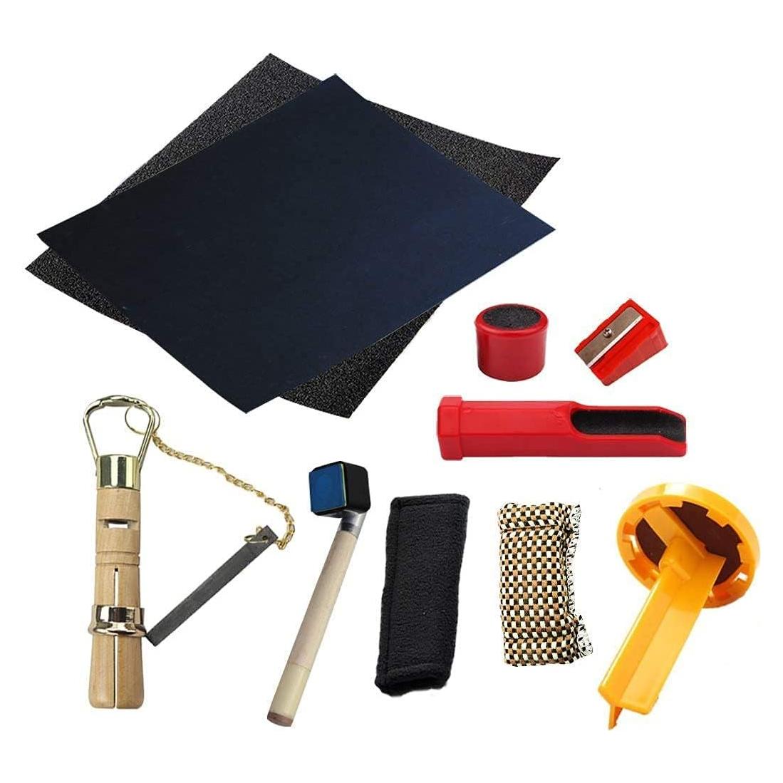 Kit de Reparación de Cues de Snooker Scott Edward 10 Piezas