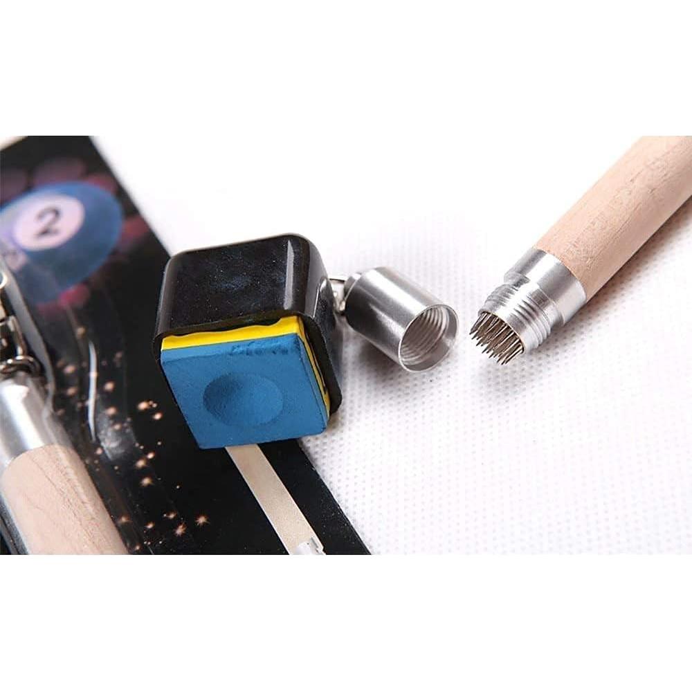 Kit de Reparación de Cues de Snooker Scott Edward 10 Piezas