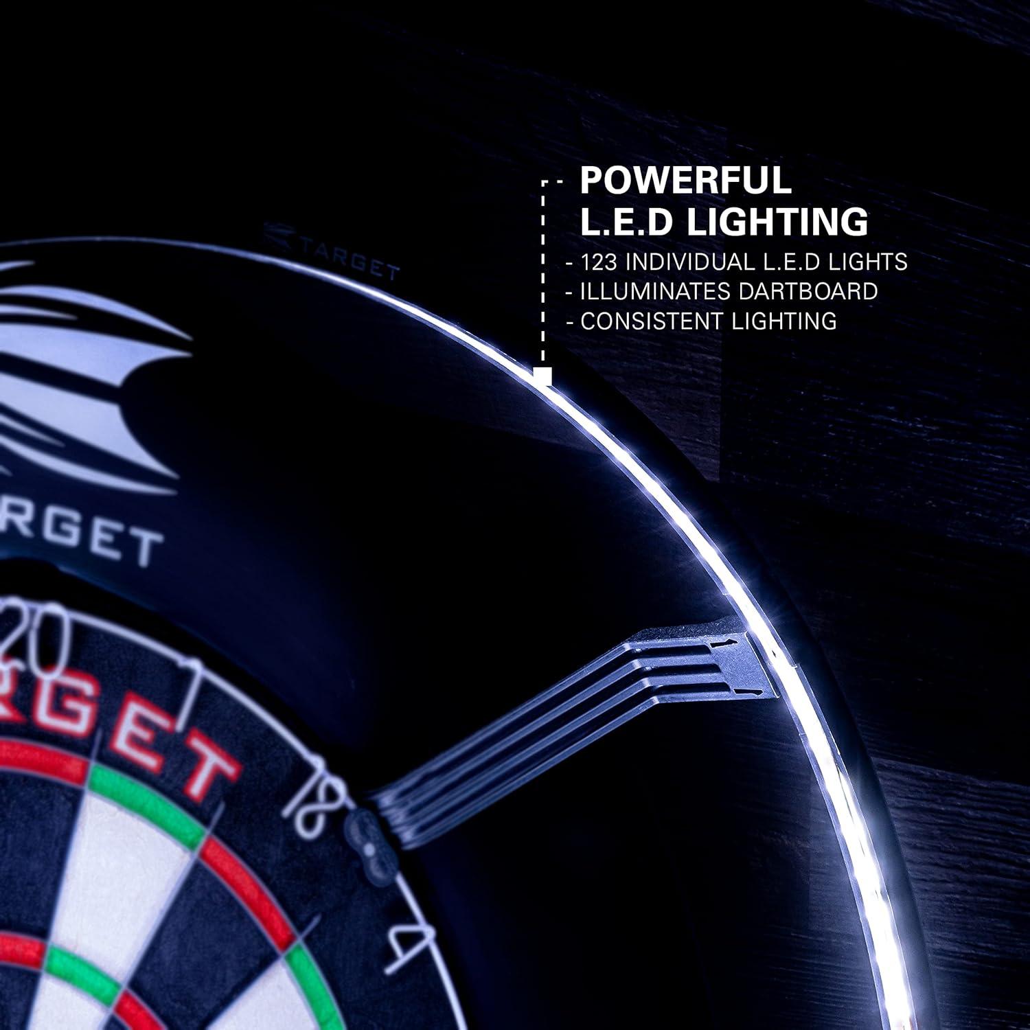 Sistema de Iluminación LED para Dianas Target Darts