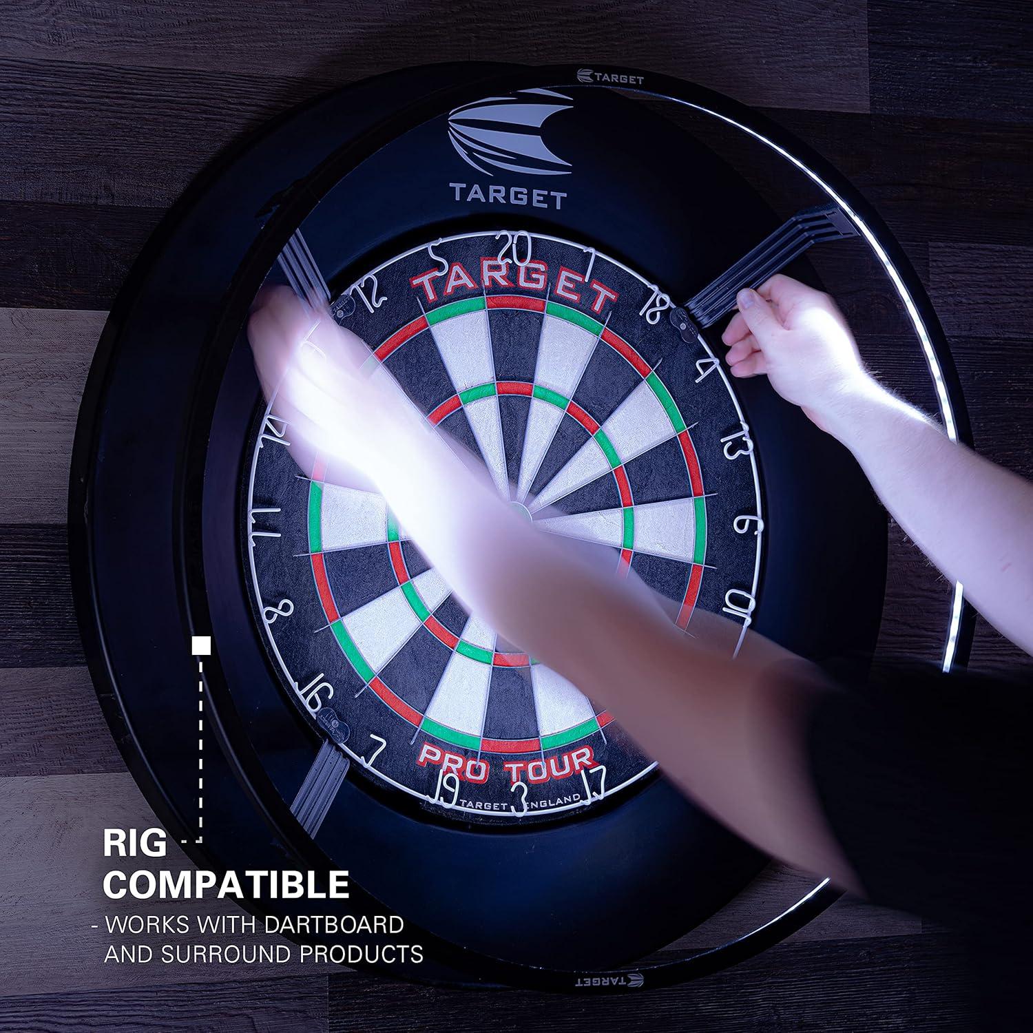 Sistema de Iluminación LED para Dianas Target Darts