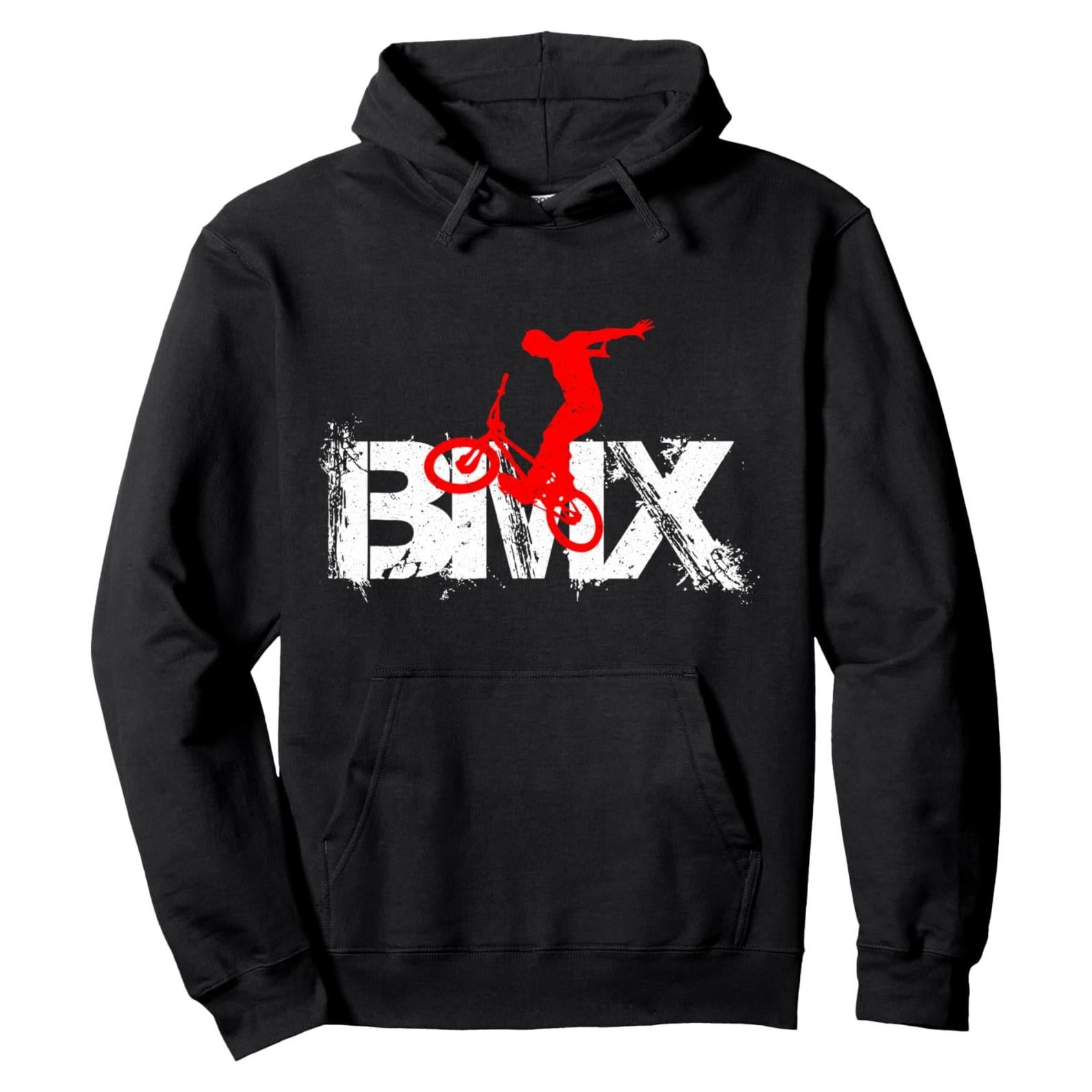 Sudadera con Capucha Unisex BMX Diseño Vintage 240g