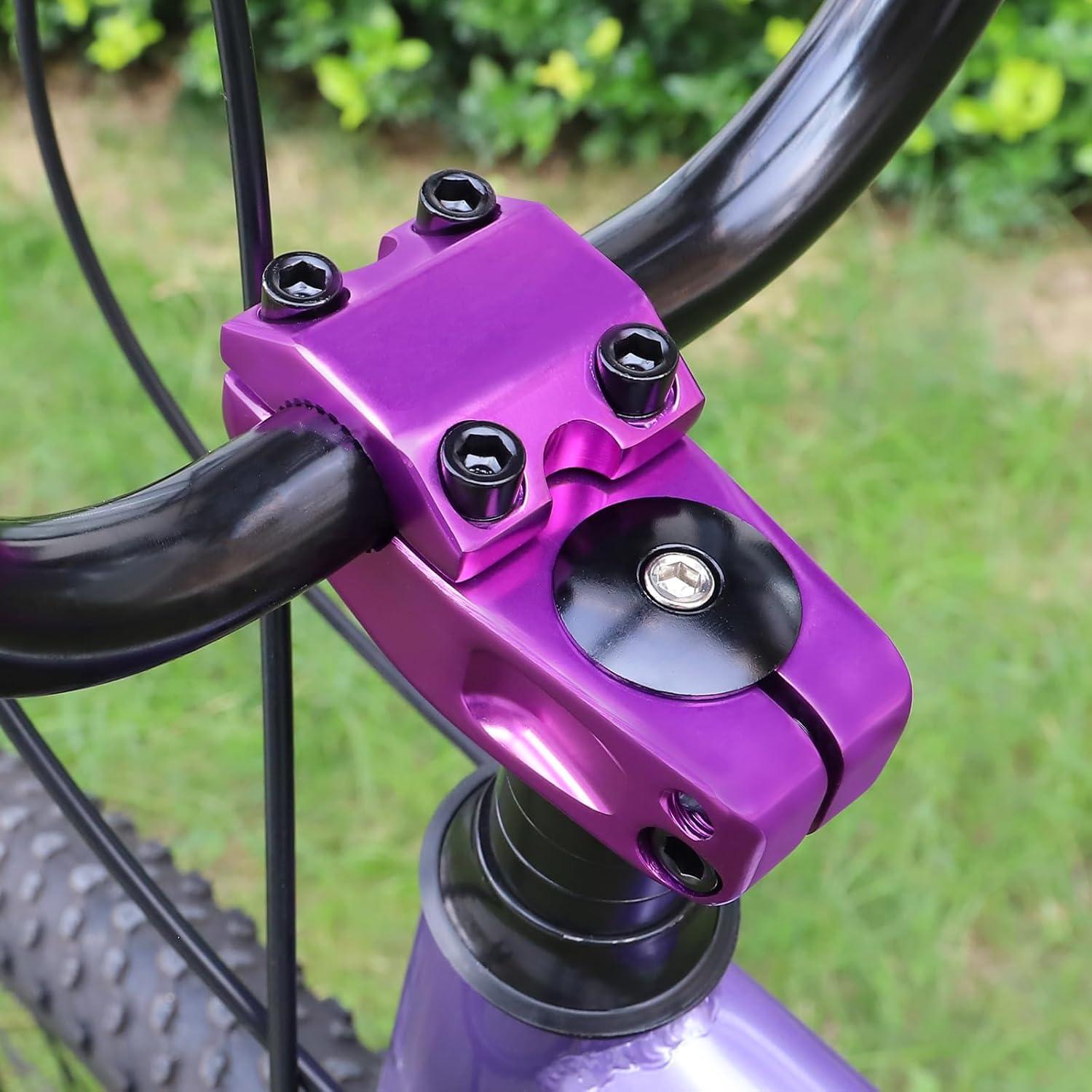 Tija de bicicleta BMX MAKELEN Aleación de Aluminio 95mm Púrpura