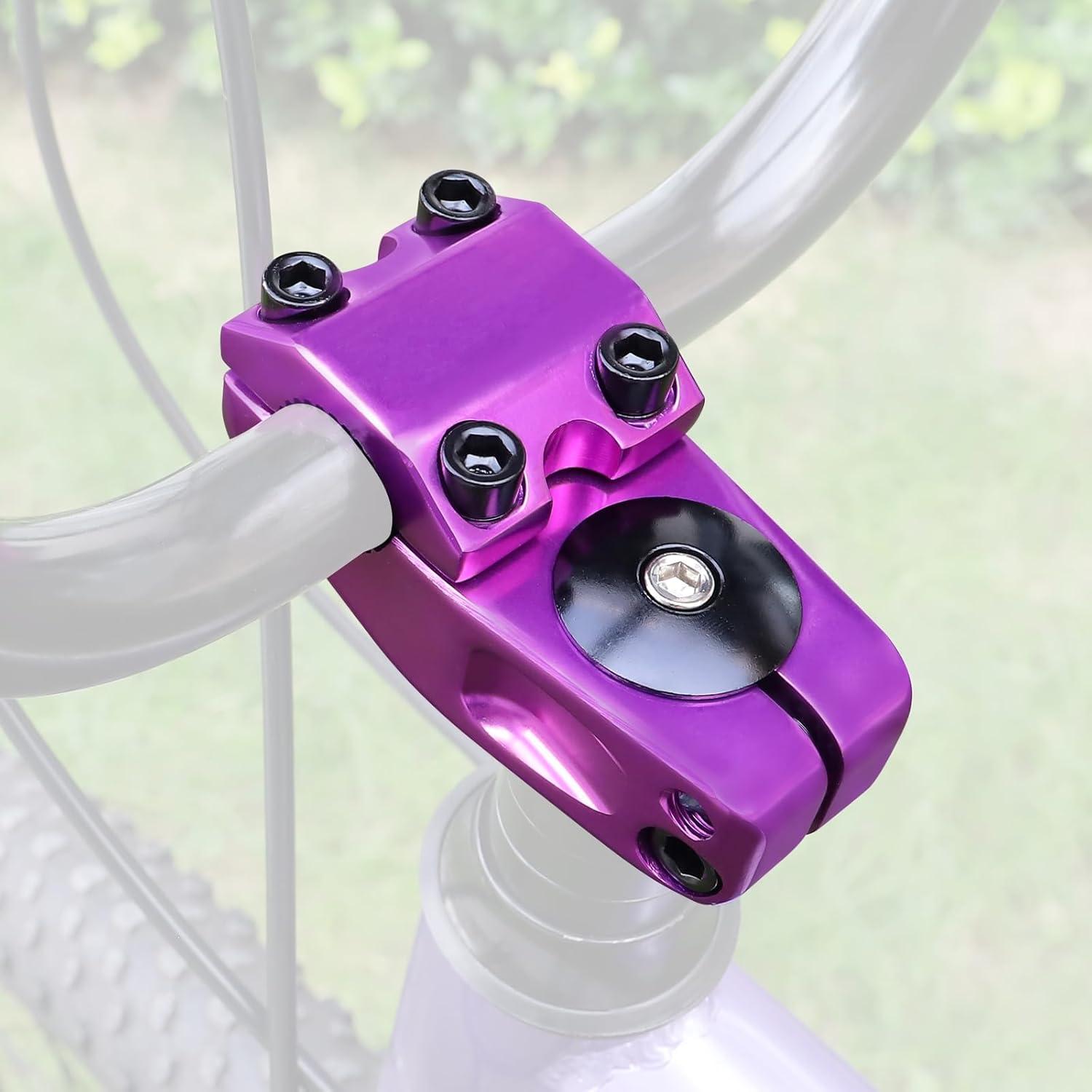 Tija de bicicleta BMX MAKELEN Aleación de Aluminio 95mm Púrpura