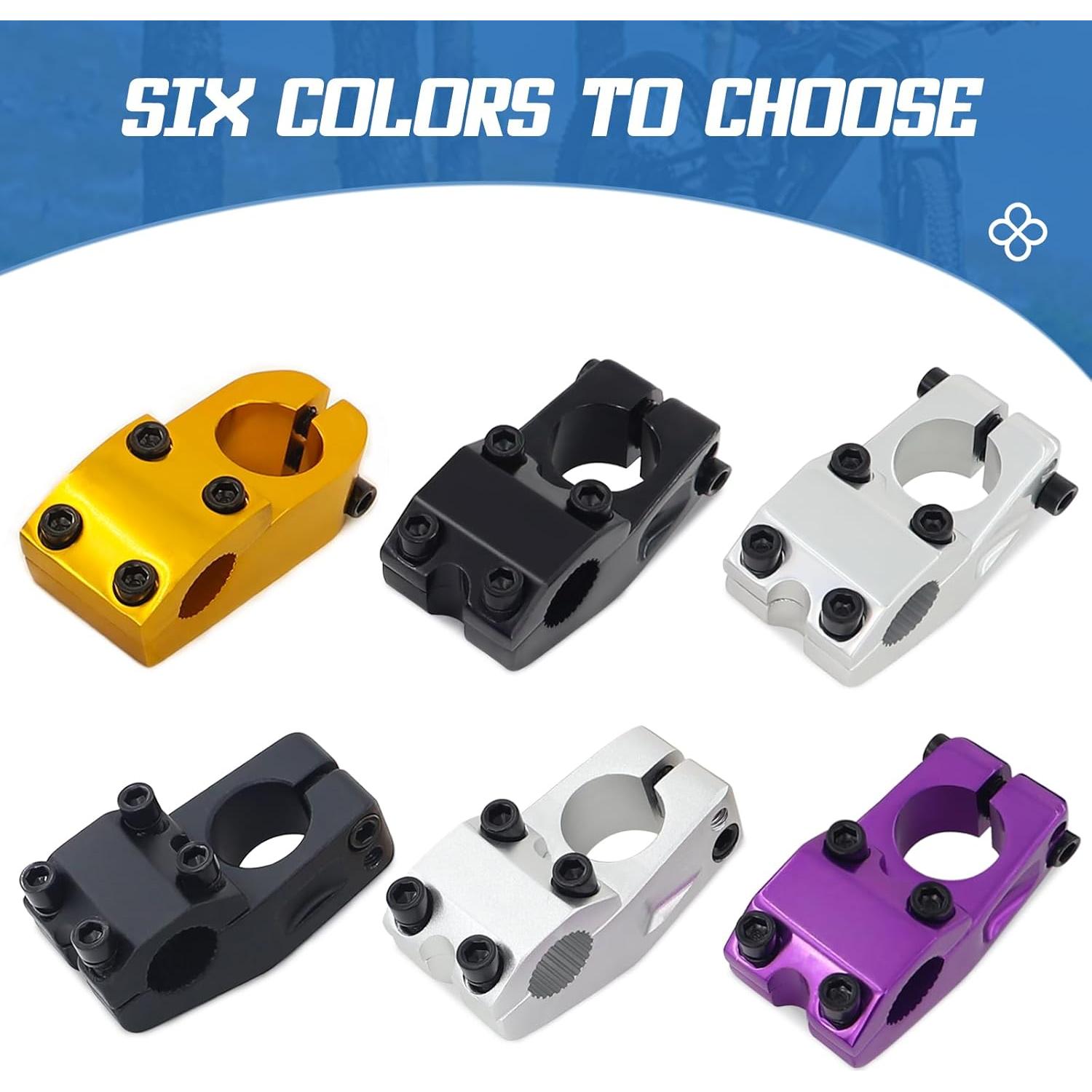 Tija de bicicleta BMX MAKELEN Aleación de Aluminio 95mm Púrpura