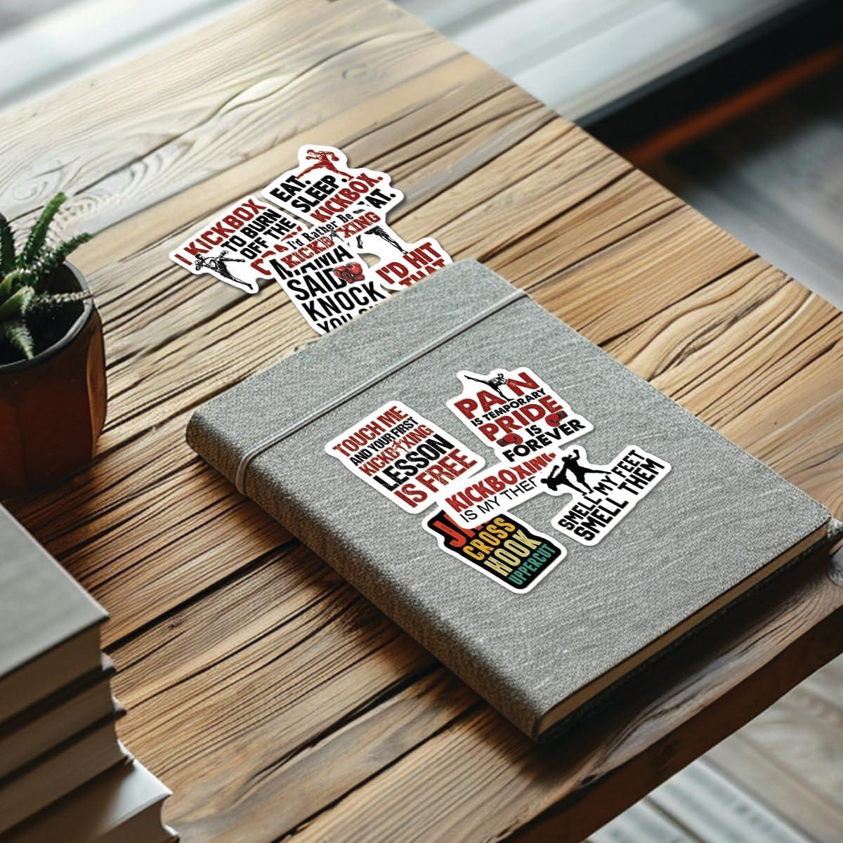 Calcomanías de Kickboxing TAYTA - 10 Piezas Impermeables