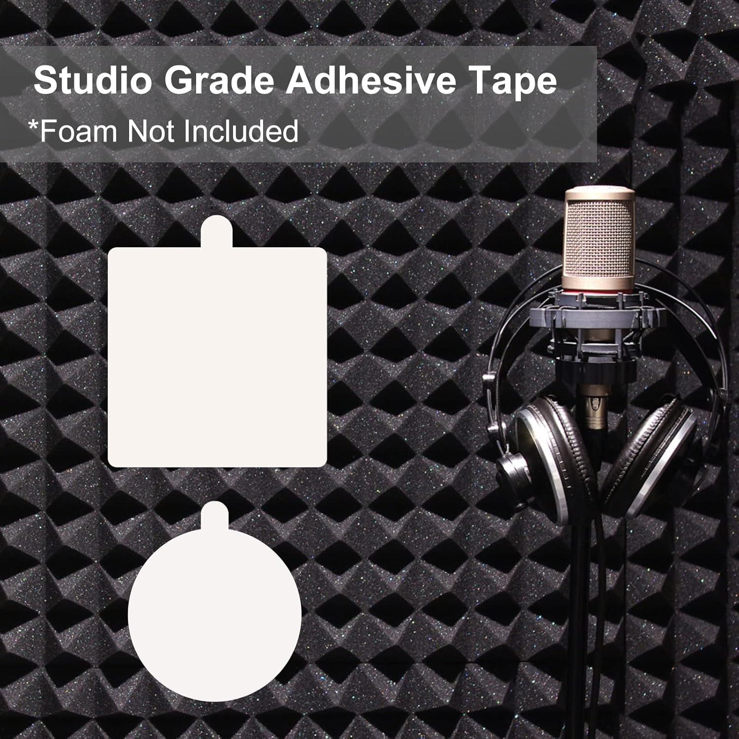 Cinta Doble Cara Hasefam 120 Pcs 35x35mm Adhesivo Fuerte