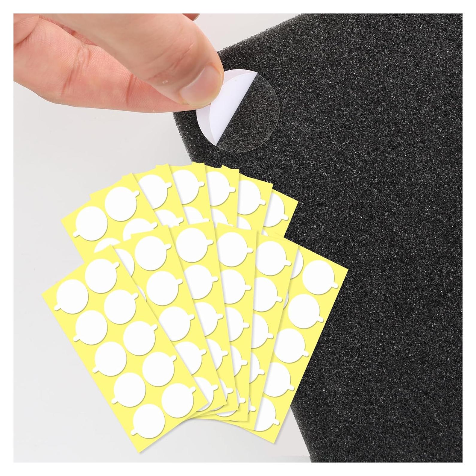 Cinta Doble Cara Adhesiva ERAESYAT 500 Pcs 25mm para Paneles Acústicos