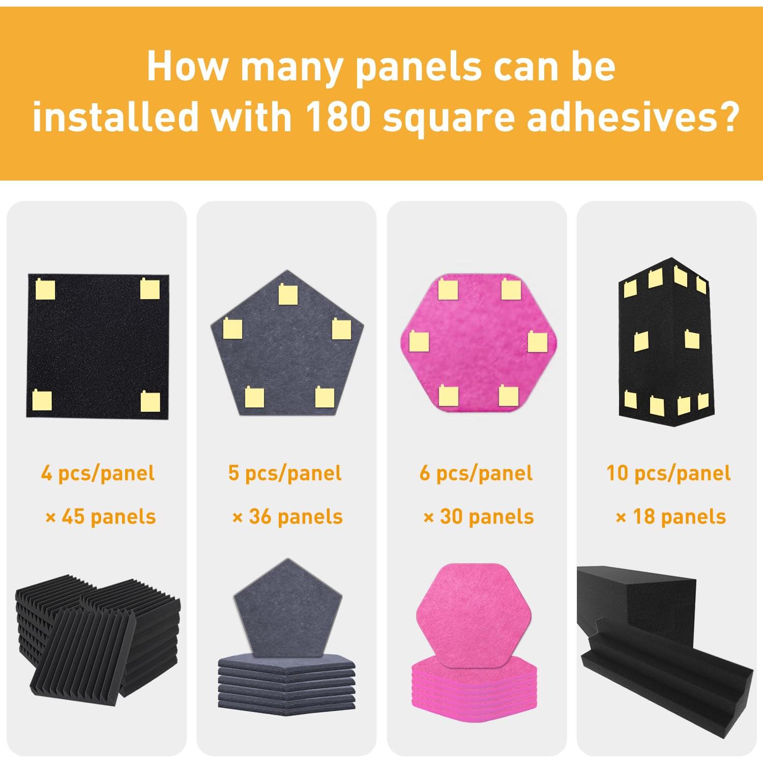 Cinta Adhesiva Doble Cara Sonicreative 180 Pcs 1" y 2"