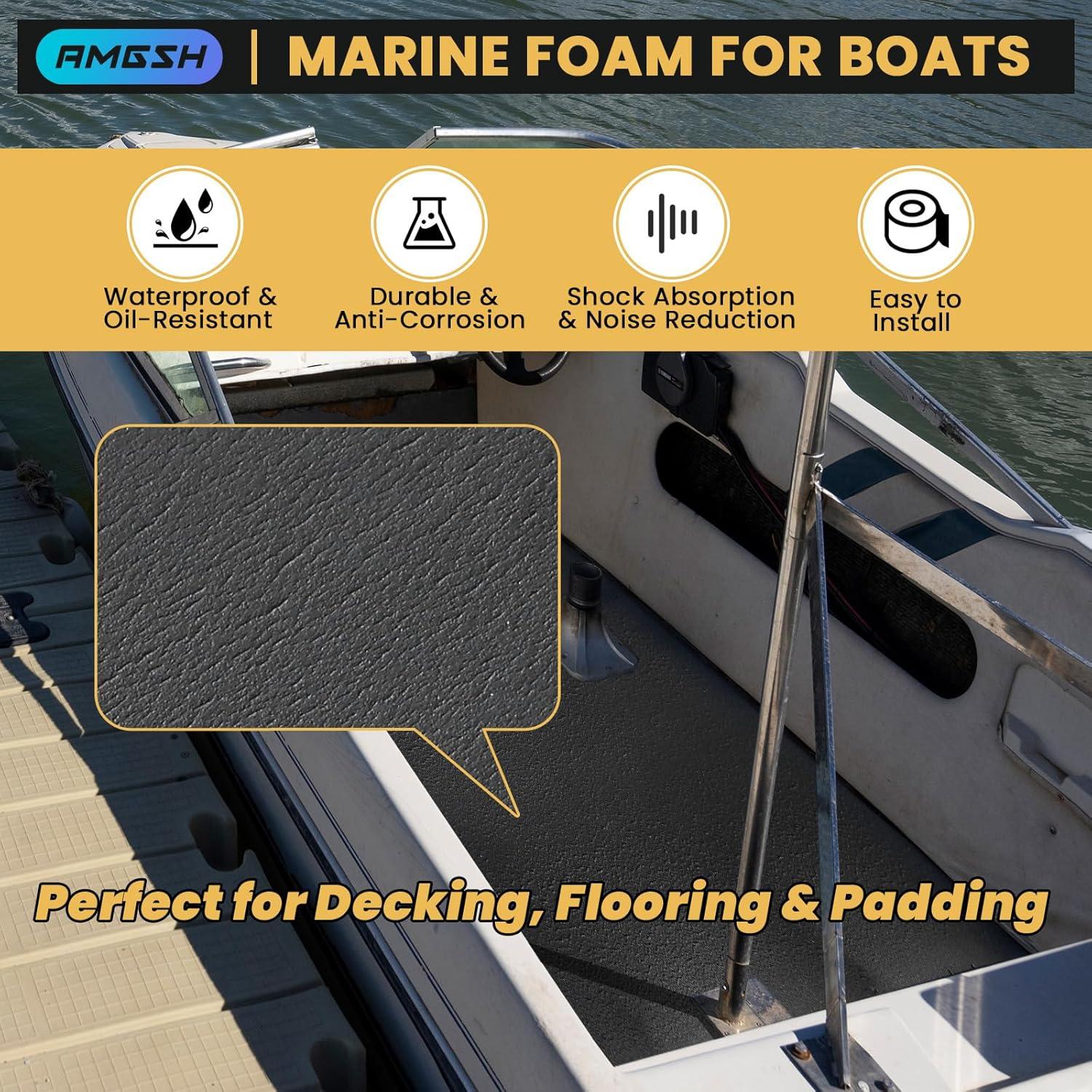 Esponja de Neopreno AMGSH 0.64 cm x 30.48 cm x 137.16 cm