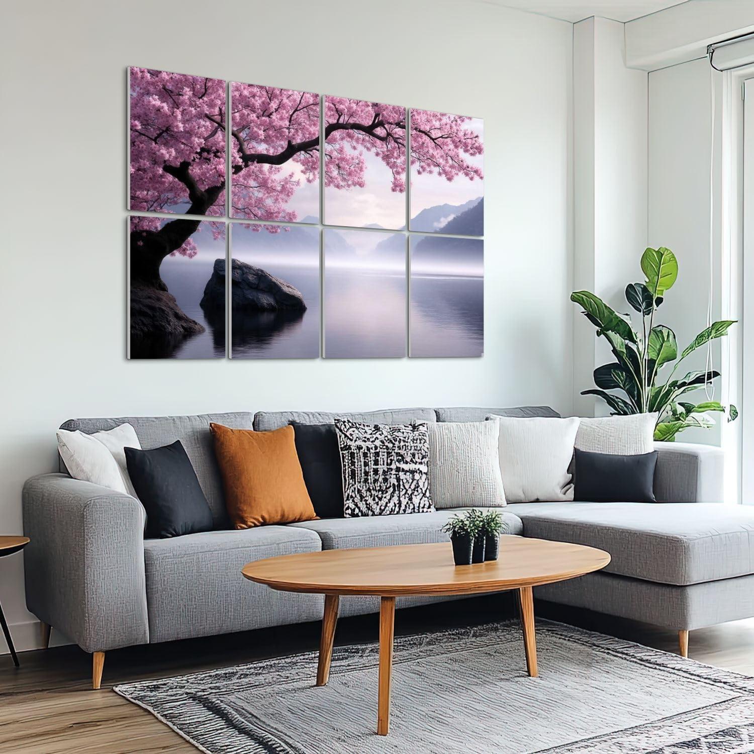 Paquete de 8 Paneles Acústicos Art 122x81cm Decorativos