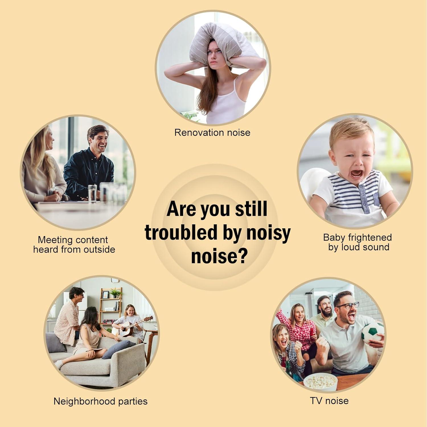 Paquete de 12 Paneles Acústicos Autoadhesivos Xisono 30x30 cm