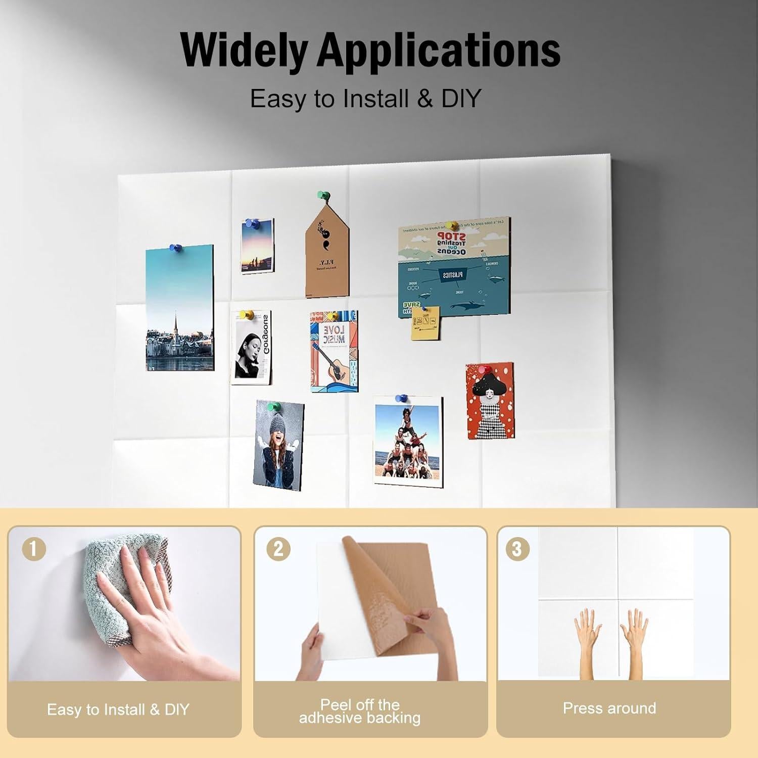 Paquete de 12 Paneles Acústicos Autoadhesivos Xisono 30x30 cm