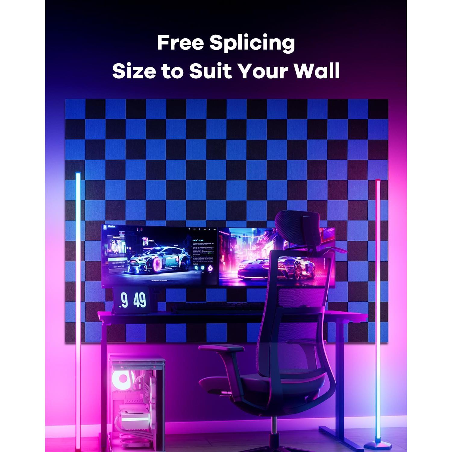 Paneles Acústicos Aislantes Soundsbay, 12 Piezas 30.48cm Azul+Negro