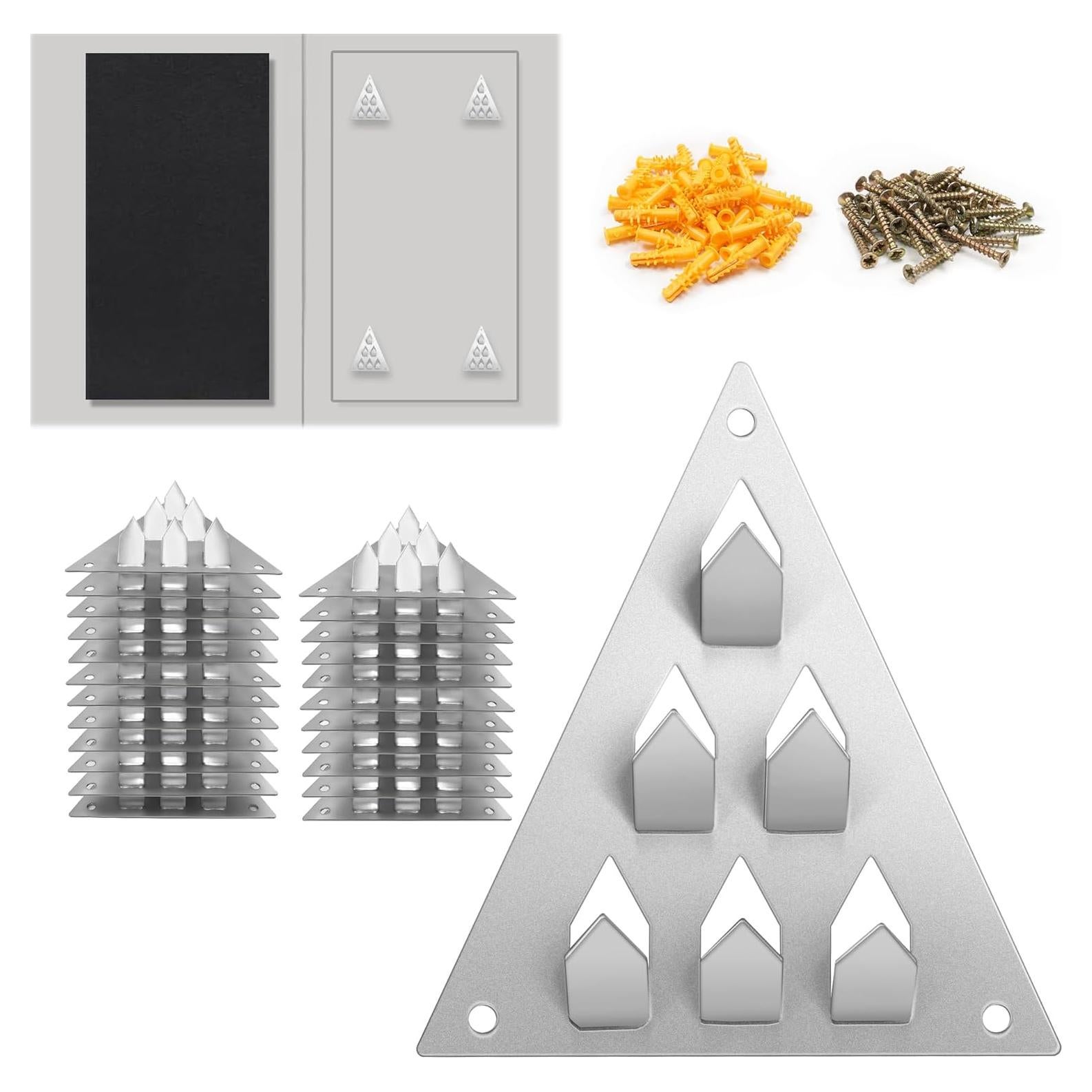 Paquete de 36 Clips de Montaje Acústico SFNSM 11.68x9.91cm