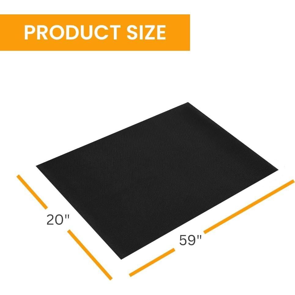 Tela de Parrilla Acústica SAVUK 50.8x149.9 cm Negra Transpirable