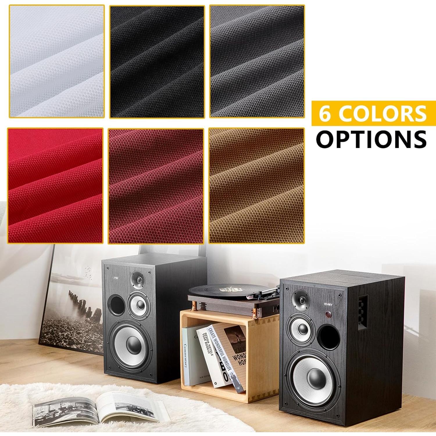 Tela de Rejilla para Altavoces FINDUFA 137x71 cm Negra