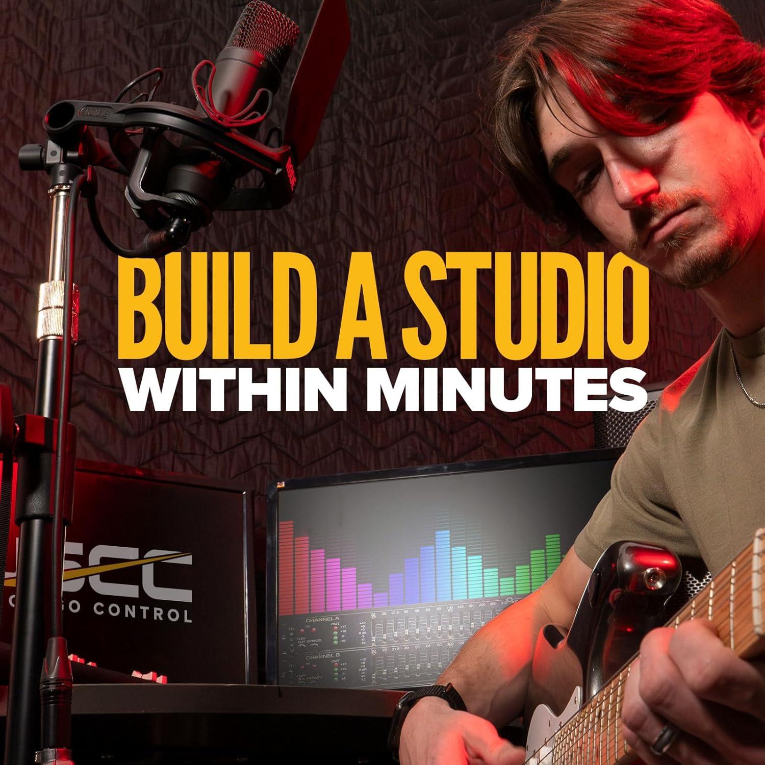 Manta Aislante Acústica Control de Carga 243.84x203.2 cm Negra