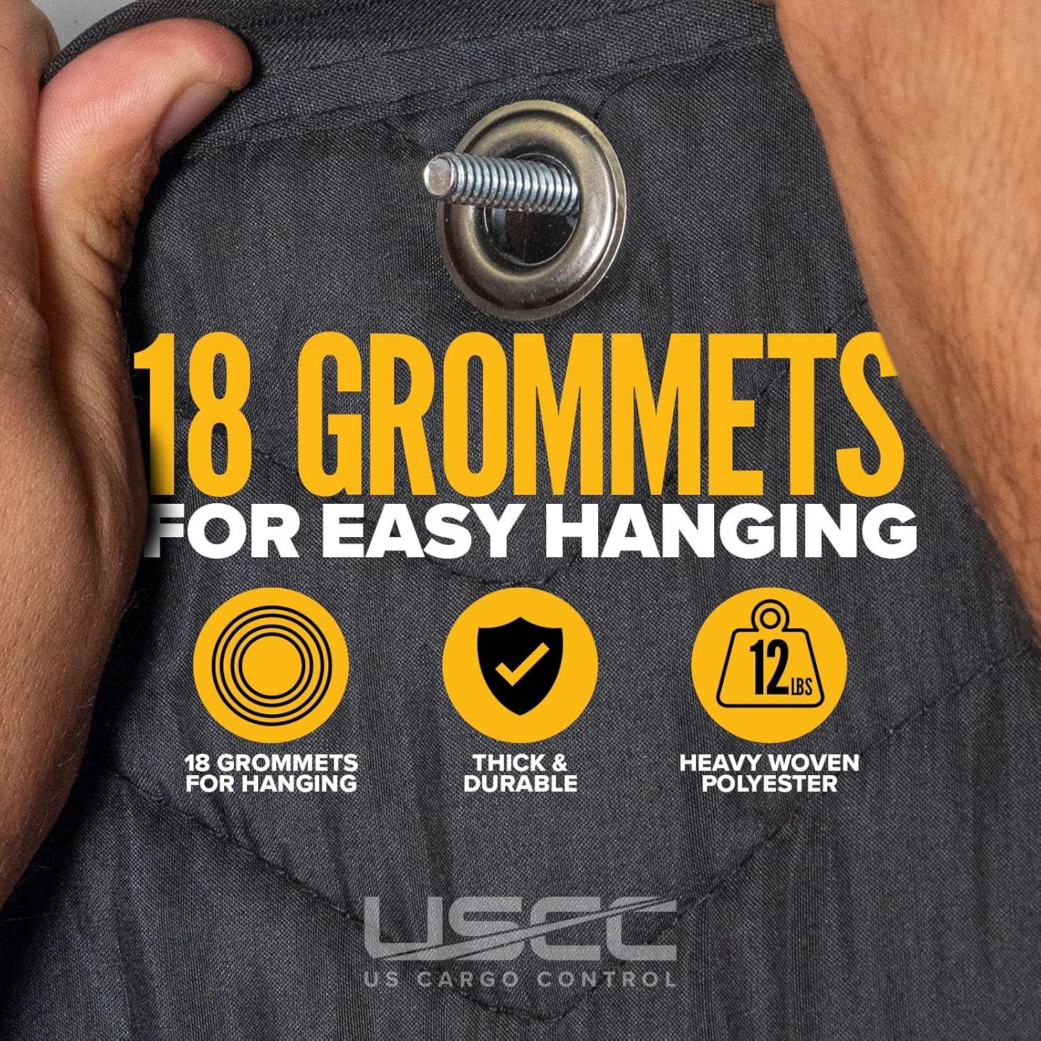 Manta Aislante Acústica Control de Carga 243.84x203.2 cm Negra