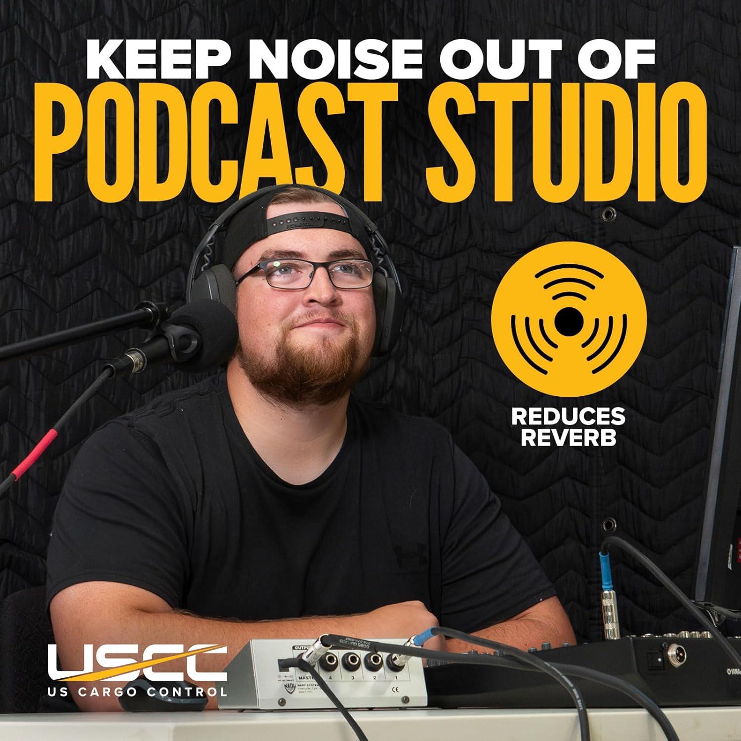 Manta Aislante Acústica Control de Carga 243.84x203.2 cm Negra