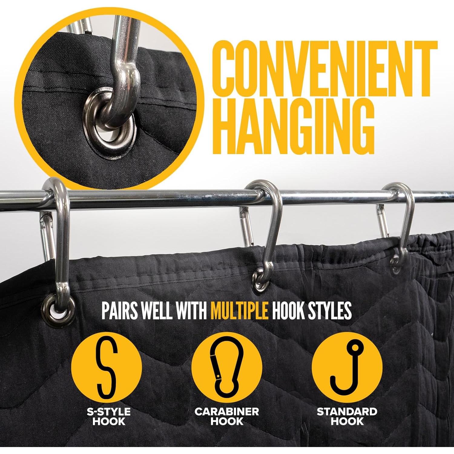 Manta Aislante Acústica Control de Carga 243.84x203.2 cm Negra