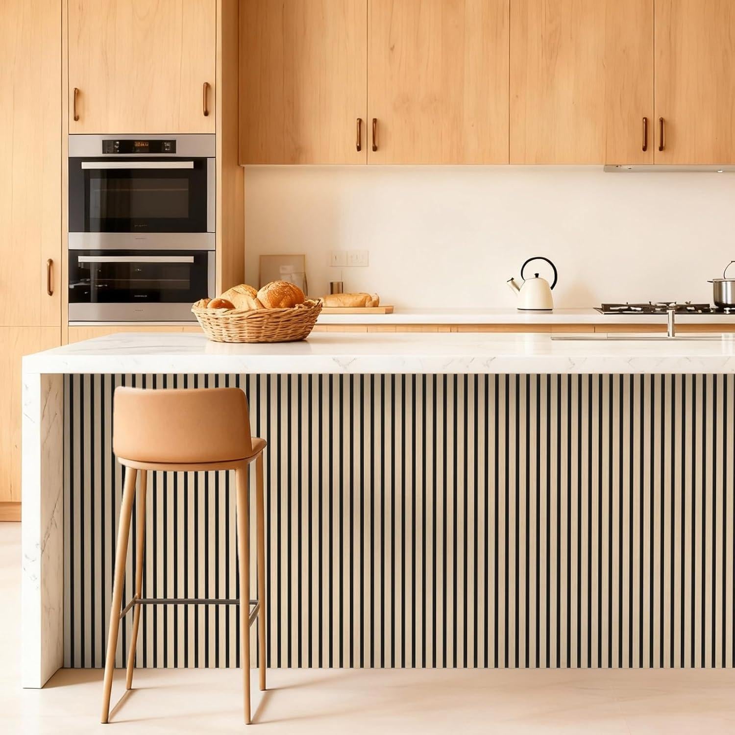 Paneles Acústicos de Madera TONOR 4 PCS Roble 120x60 cm