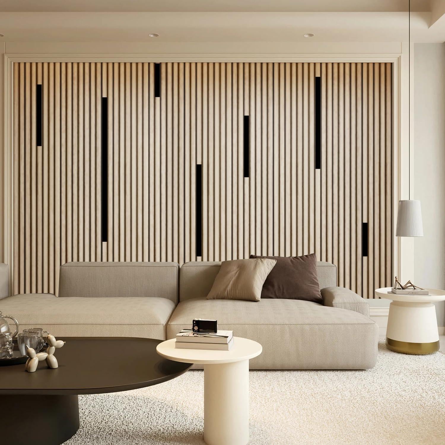 7 Tiras de Aluminio para Paneles Acústicos TRAIN2 ART 50.8 cm