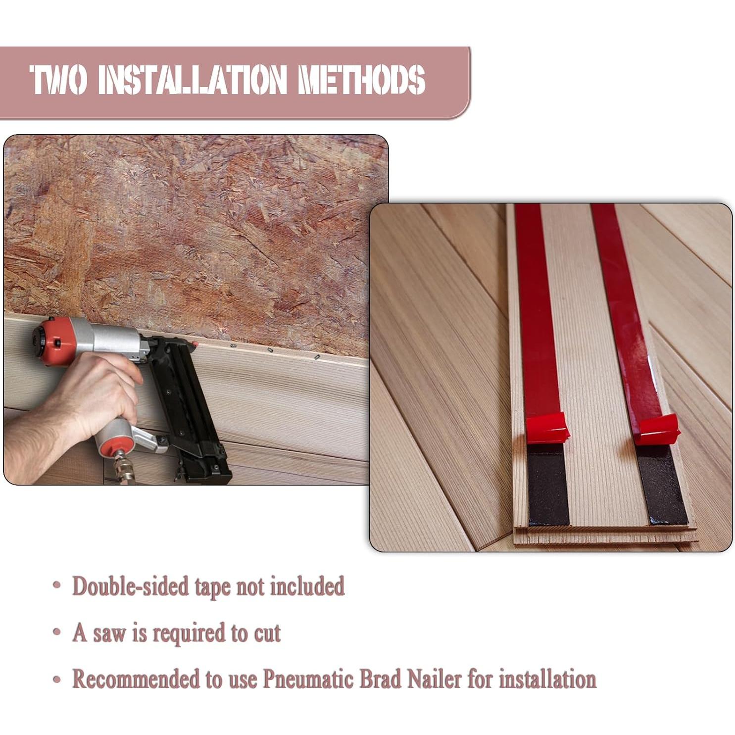 Paneles de Pared de Cedro Rojo Baoyeewood 0.98 m²