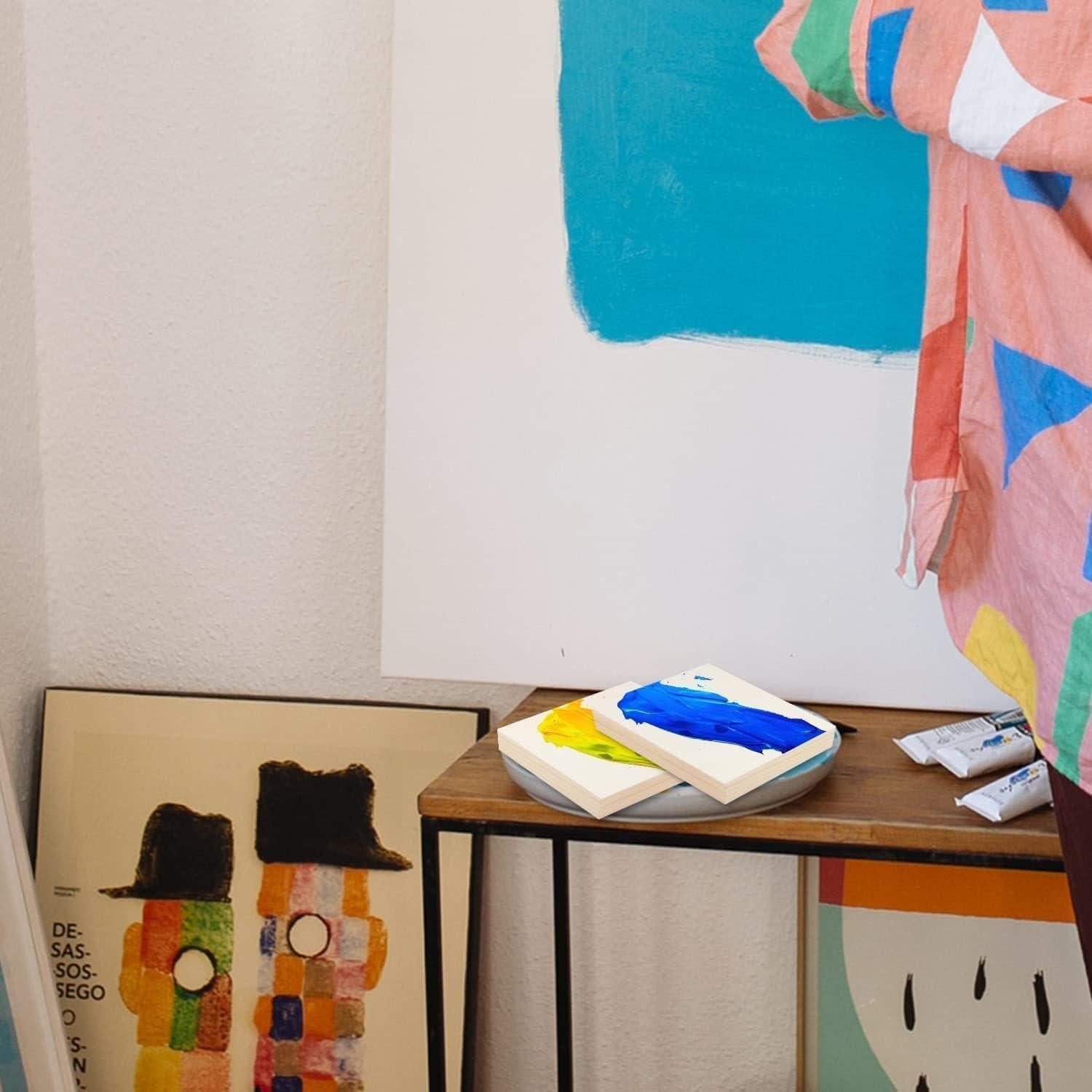 Paquete de 10 Tableros de Madera FSWCCK 15.24x15.24 cm