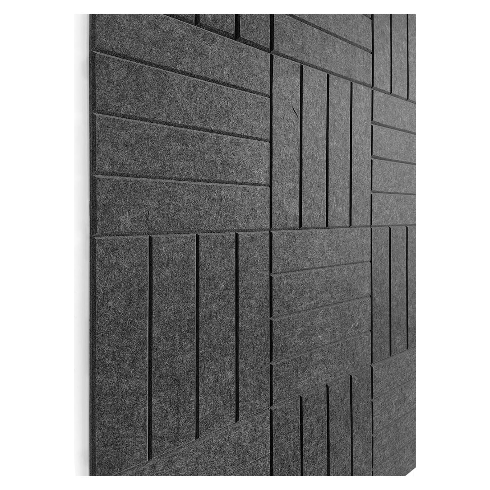 Paneles Acústicos DECORITA 12-Pack 30x30 cm Alta Densidad