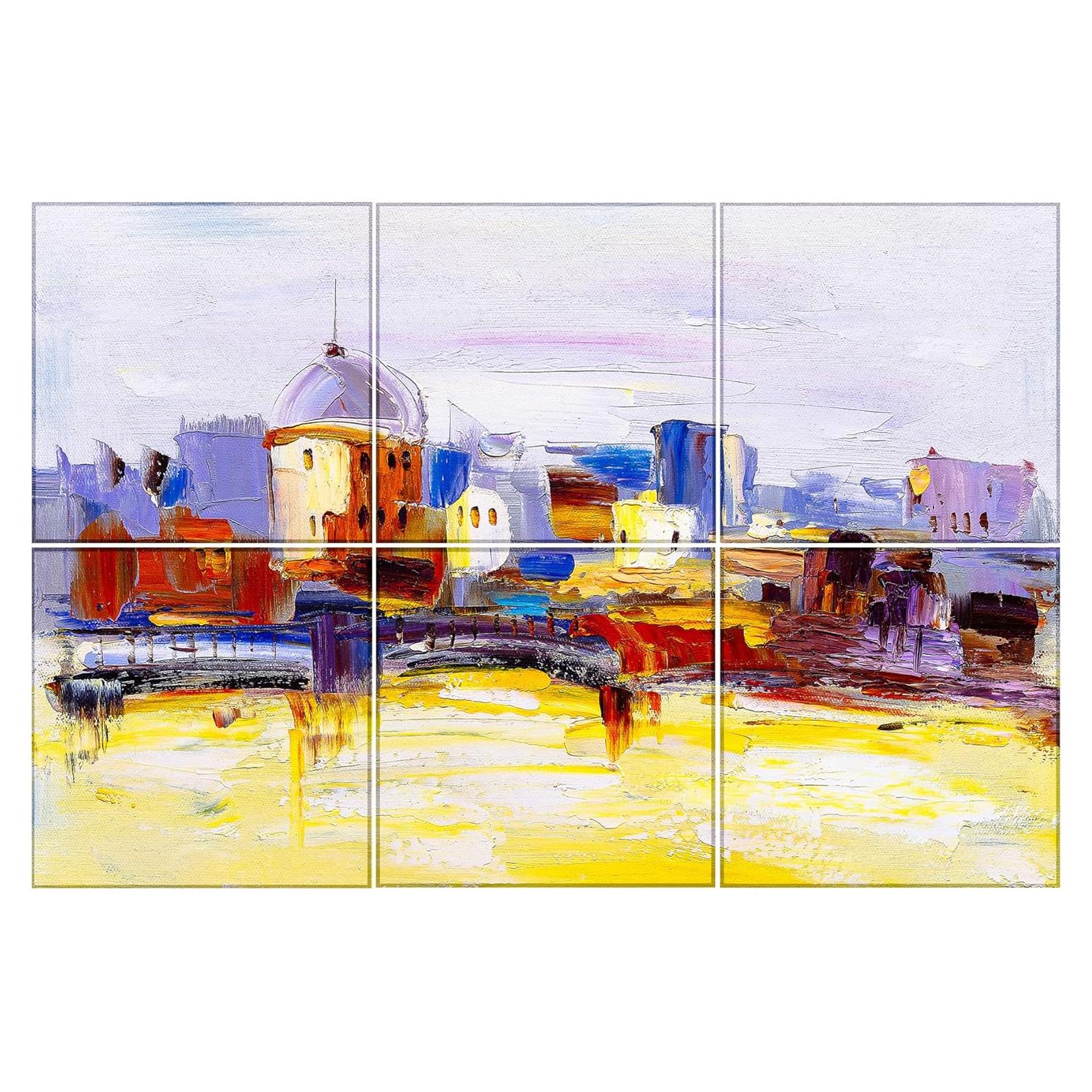 Paquete de 6 Paneles Acústicos KTOESHEO 182.88x121.92 cm