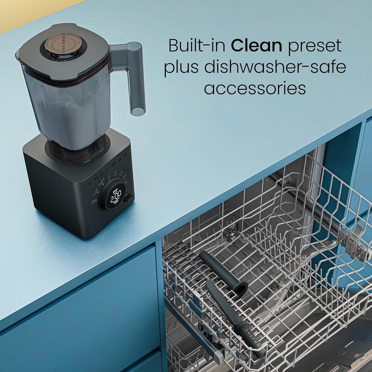 Licuadora Chefman RJ27-T1 1.42L 1380W Auto-Mezcla