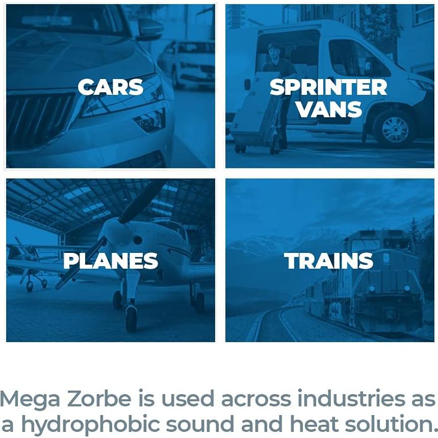 Hoja de Espuma de Melamina Mega Zorbe Second Skin 0.5cm 0.45kg