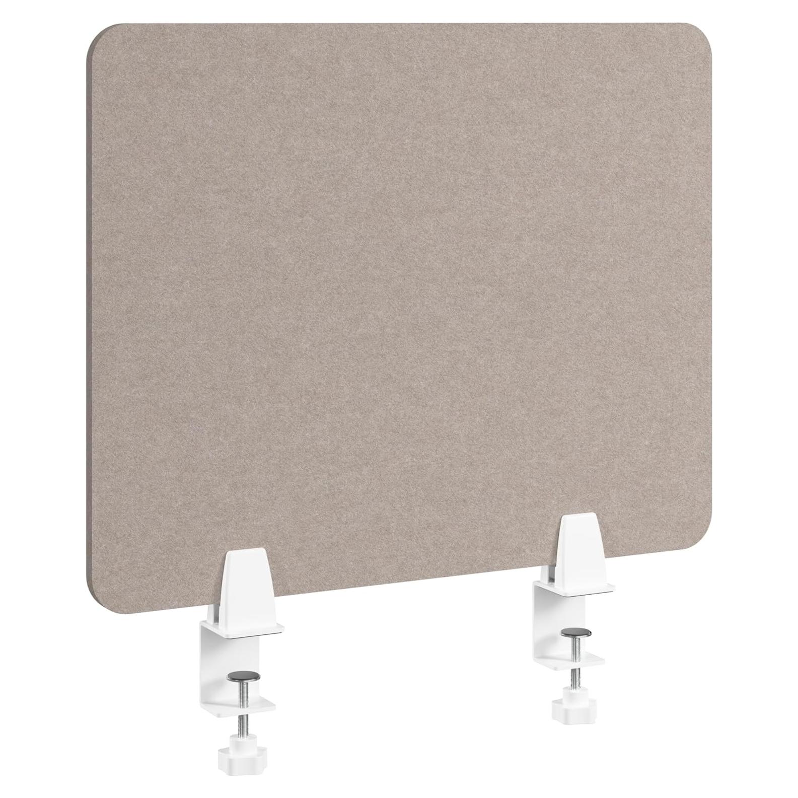 Pantalla de Privacidad de Escritorio Bush 55.88 cm Beige Cálido