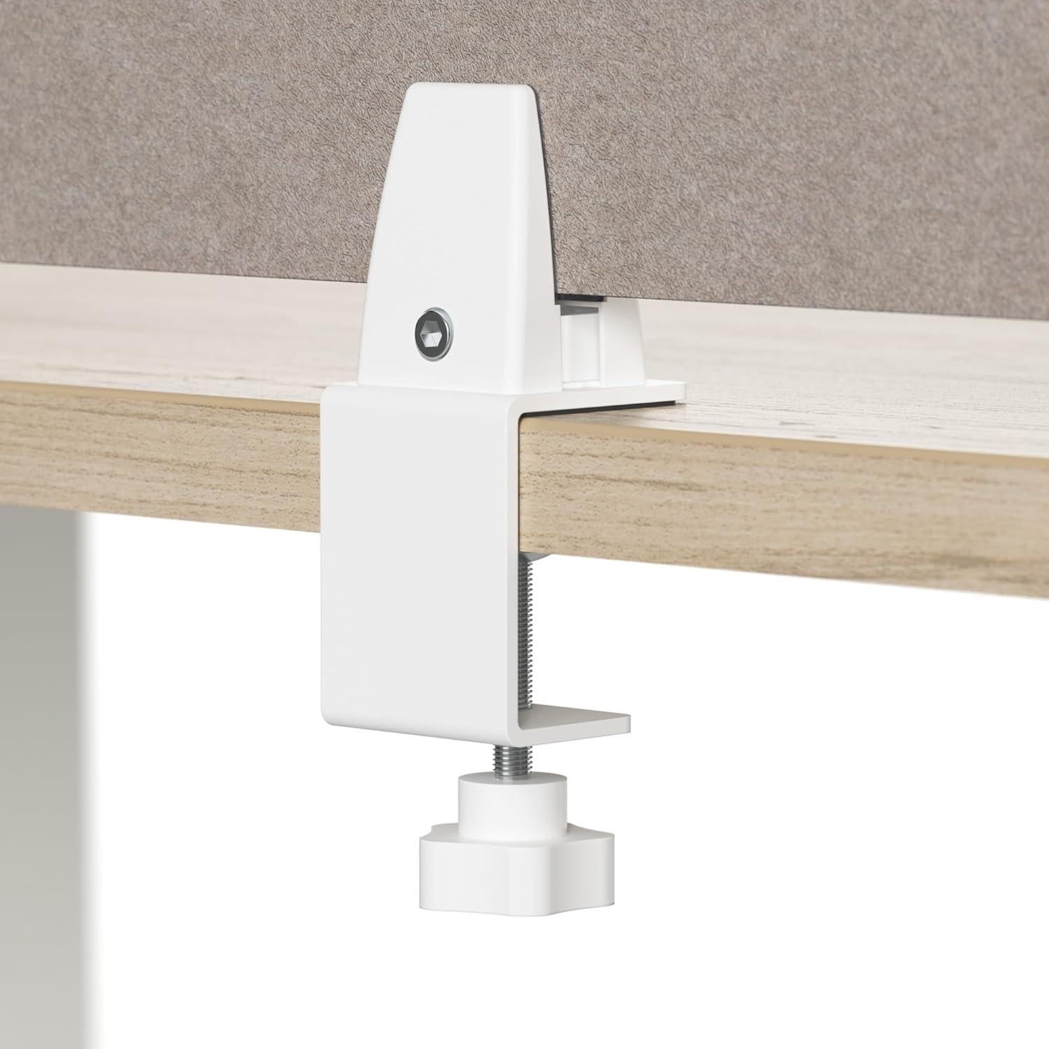 Pantalla de Privacidad de Escritorio Bush 55.88 cm Beige Cálido