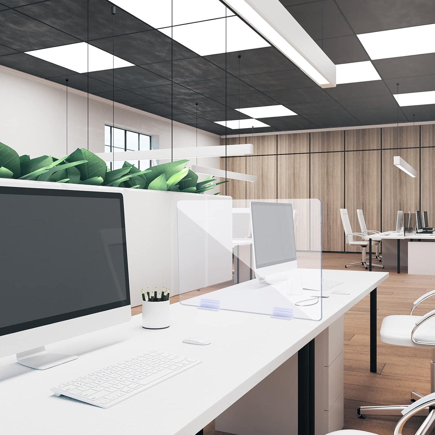 Soporte Acrílico para Paneles de Escritorio Weysat 16 Pcs 60x40 cm