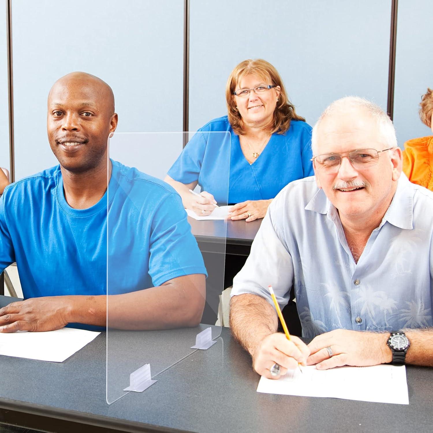 Soporte Acrílico para Paneles de Escritorio Weysat 16 Pcs 60x40 cm