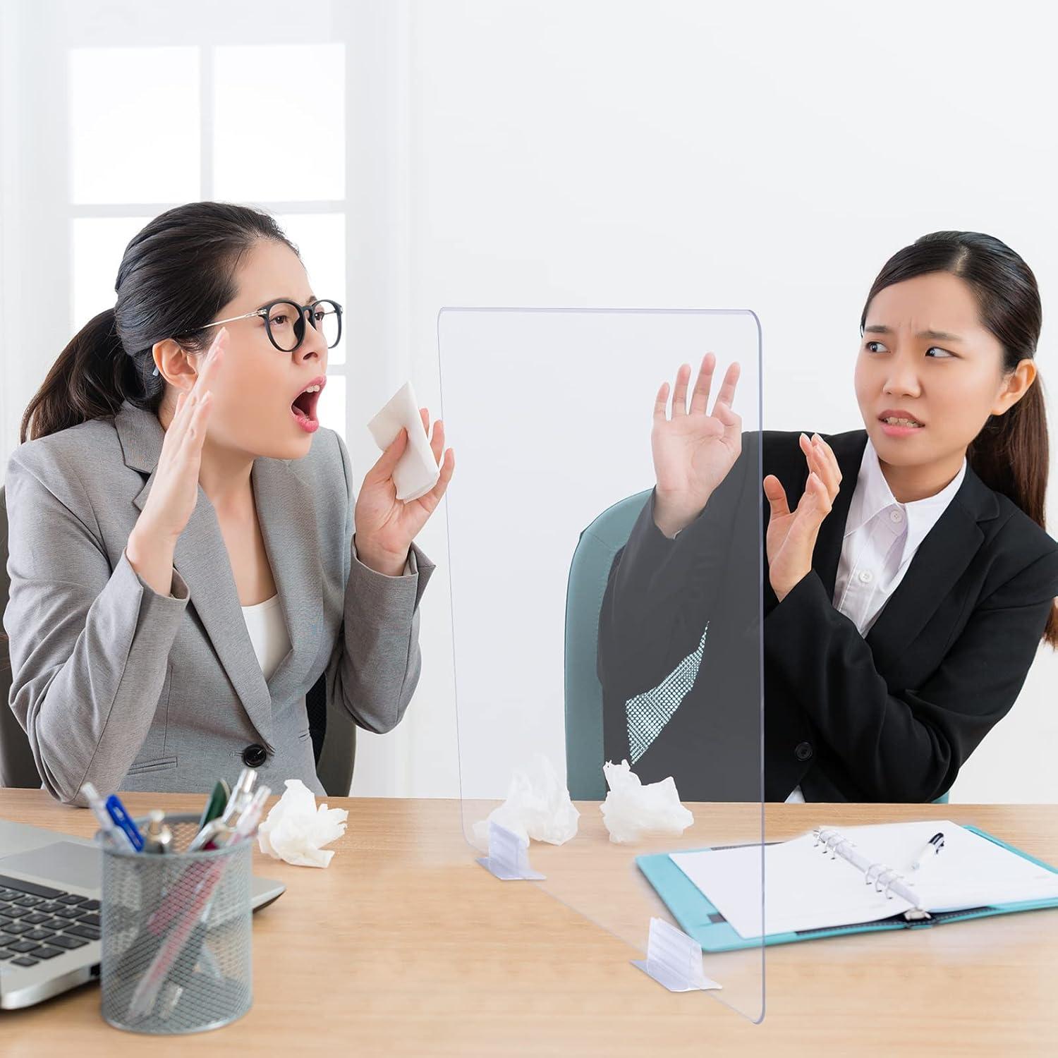 Soporte Acrílico para Paneles de Escritorio Weysat 16 Pcs 60x40 cm