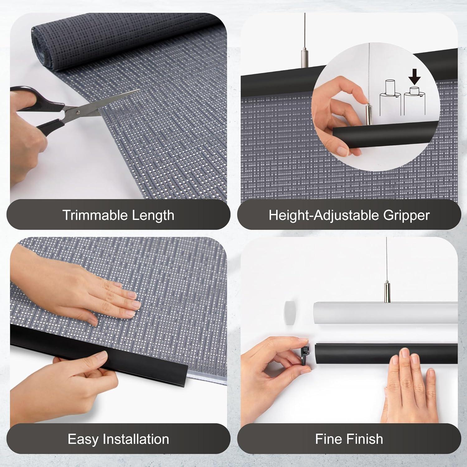 Panel Colgante Divisor de Habitaciones DECOLAB 91.44x243.84cm