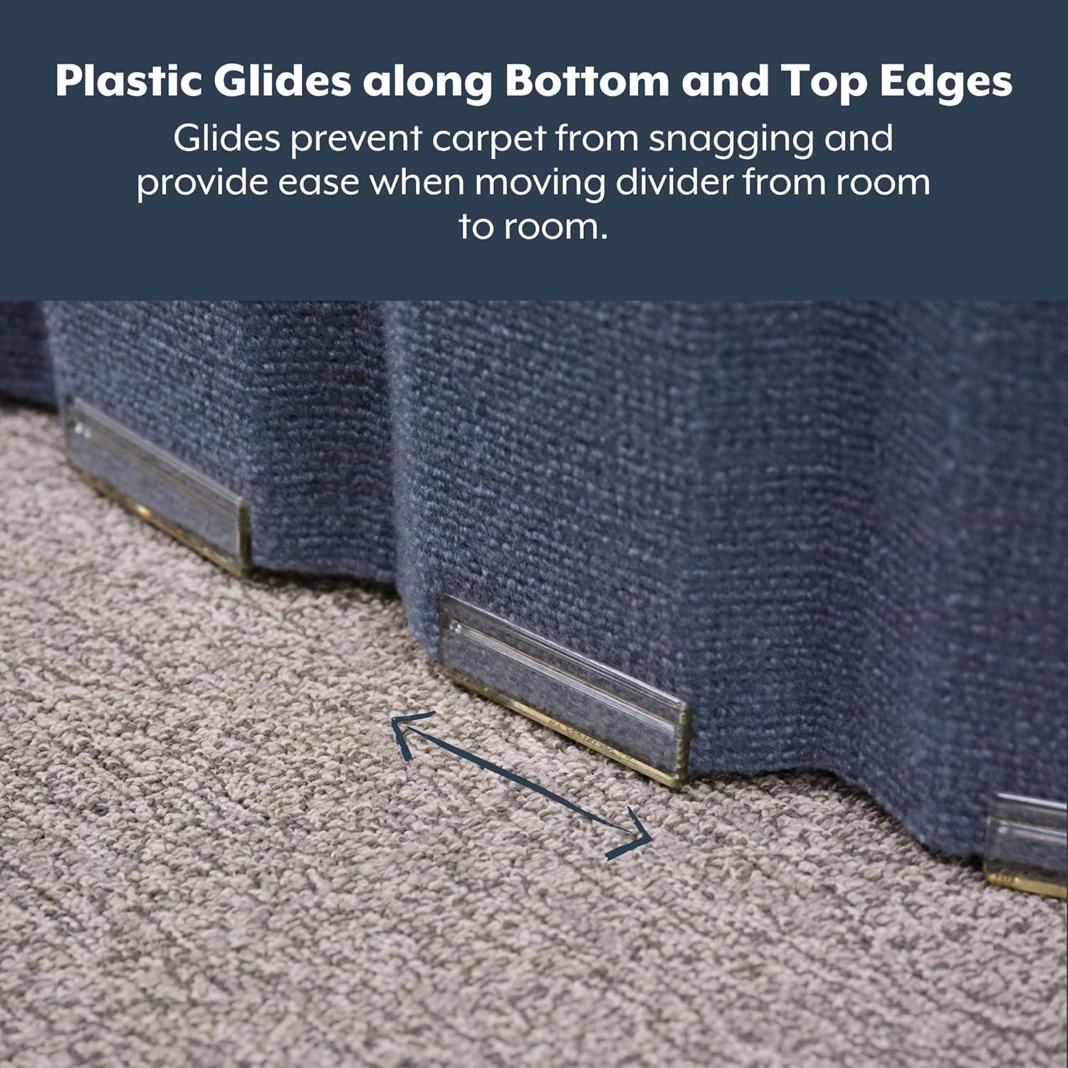 Divisor Silencioso Angeles 304.8x121.9cm Aislante Acústico Gris