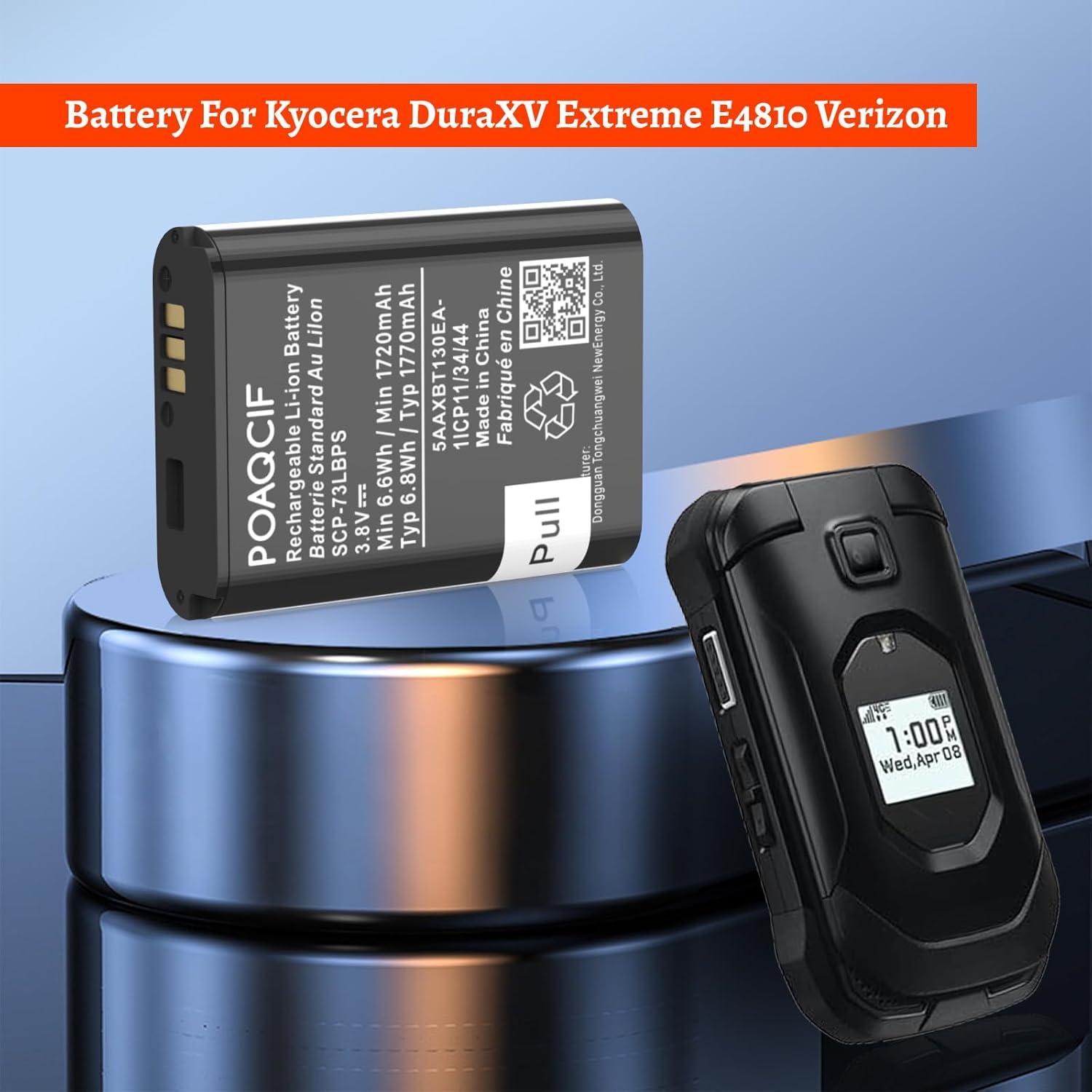 Batería de Reemplazo SCP-73LBPS para Kyocera DuraXV Extreme