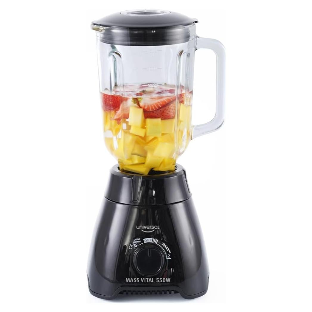 Licuadora Universal Mass Vital 550W - Jarra Vidrio 1.7L