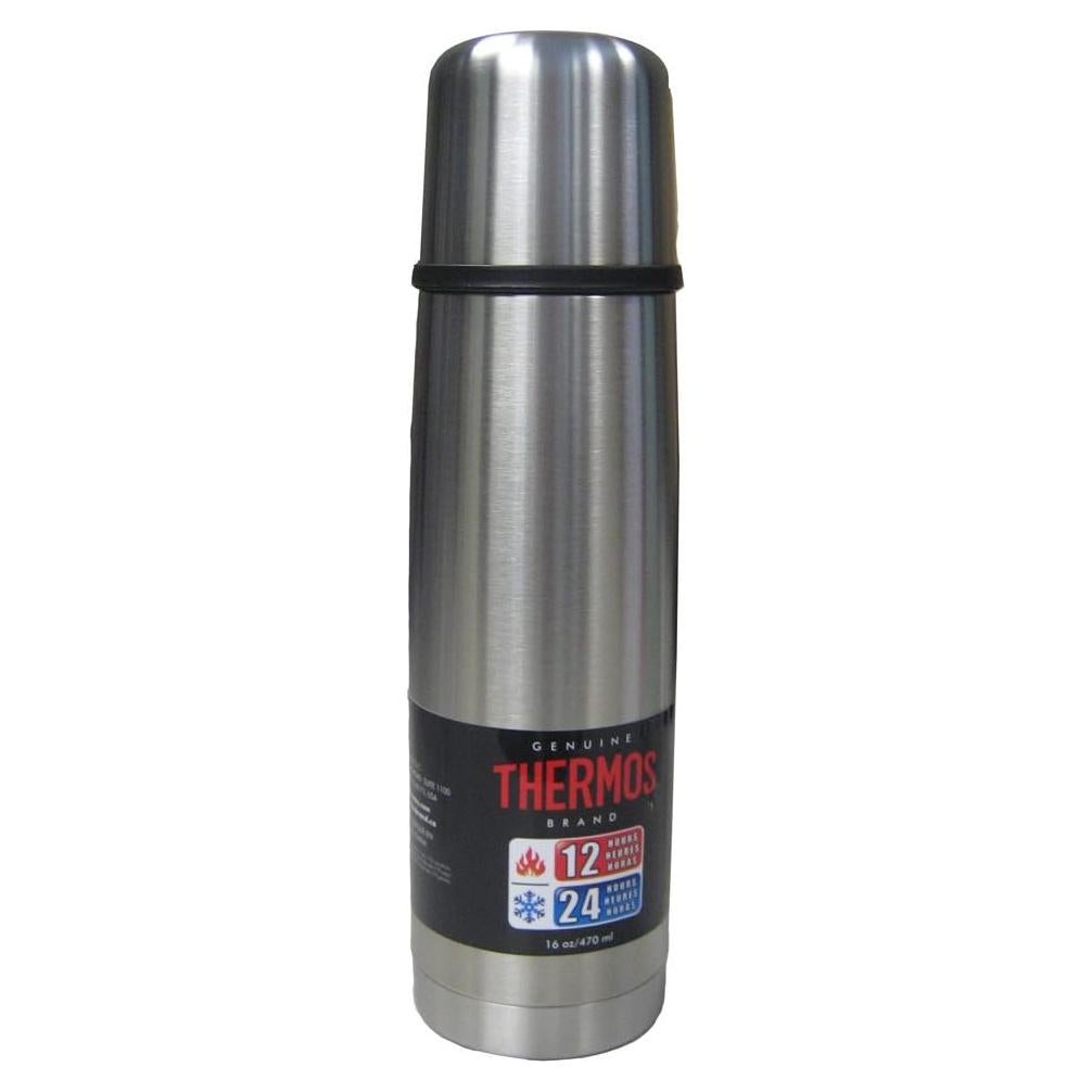 Botella de Acero Inoxidable Thermos 473 ml Aislamiento Vacío