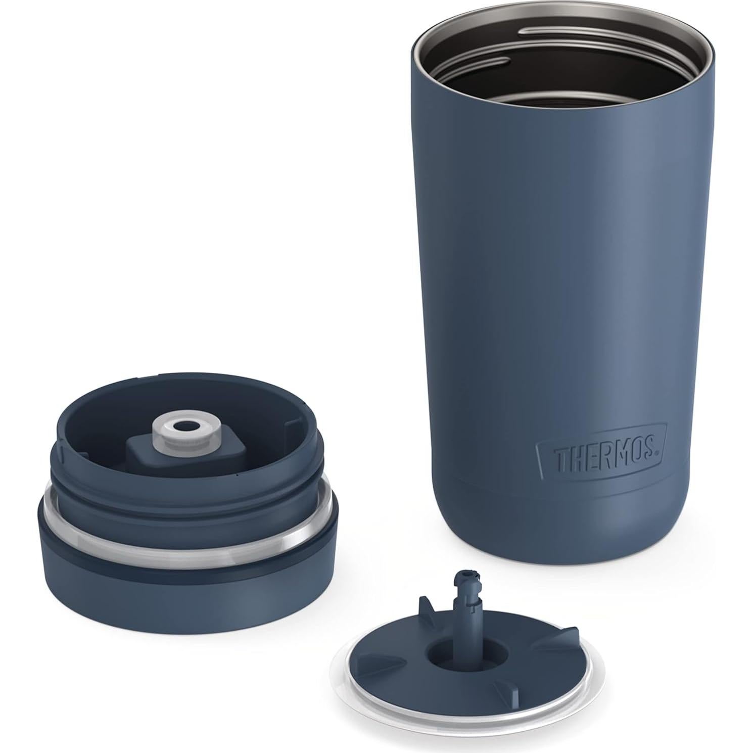 Vaso de Acero Inoxidable TERMOS 12oz Pizarra Aislado