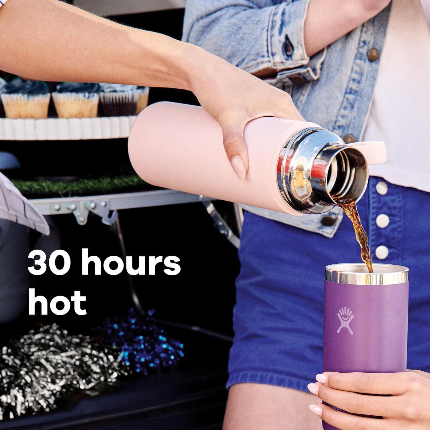 Botella Térmica Hydro Flask 28 Oz Acero Inoxidable Playa Ciruela