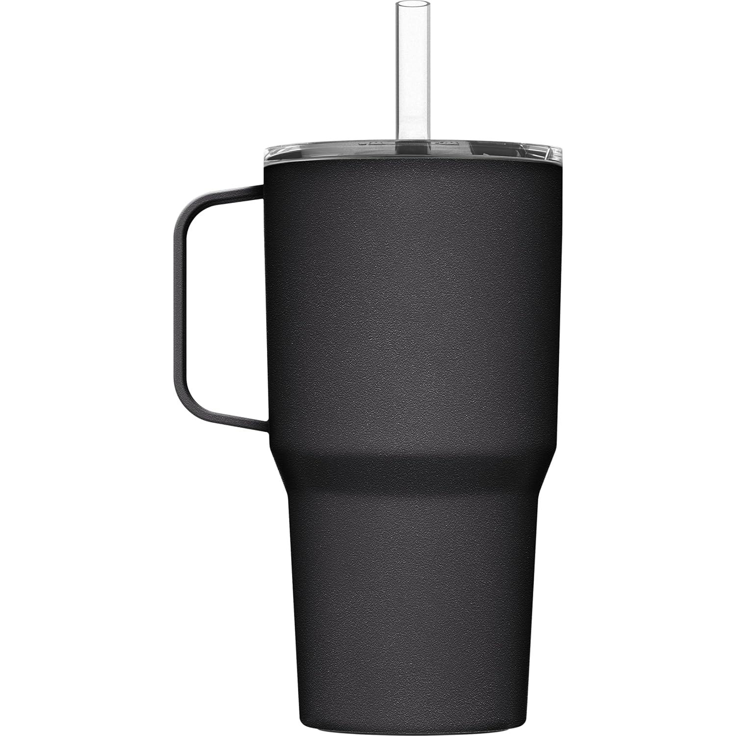Taza Aislada CamelBak Horizon Straw Mug 24 oz Acero Negro