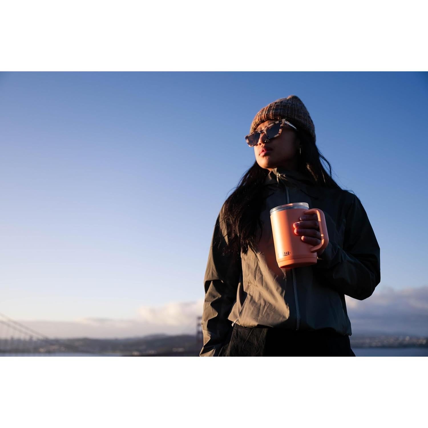 Taza Aislada al Vacío CamelBak Thrive 500 ml Negra