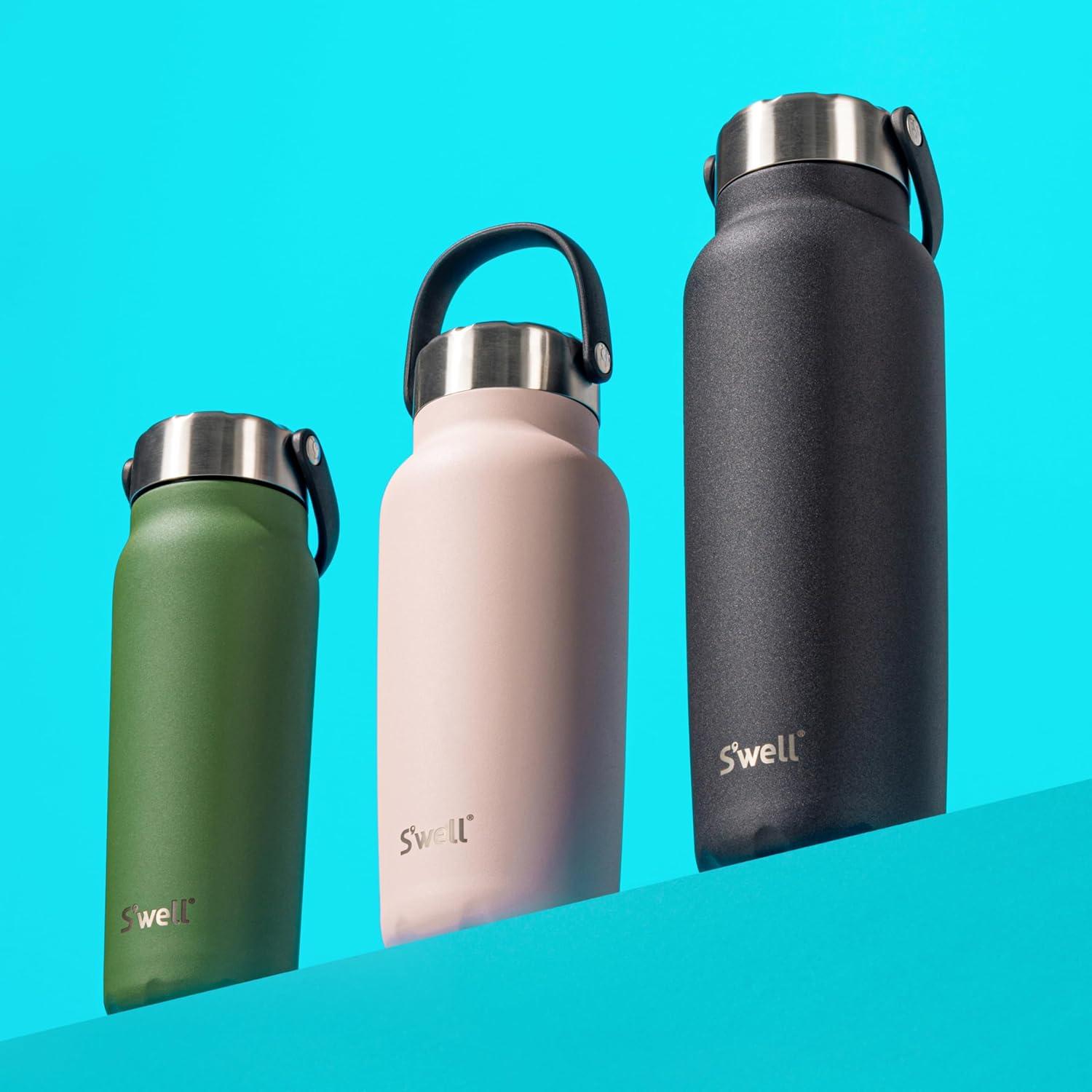 Botella Aislada S'well Explorador 24oz Acero Inoxidable Ónix