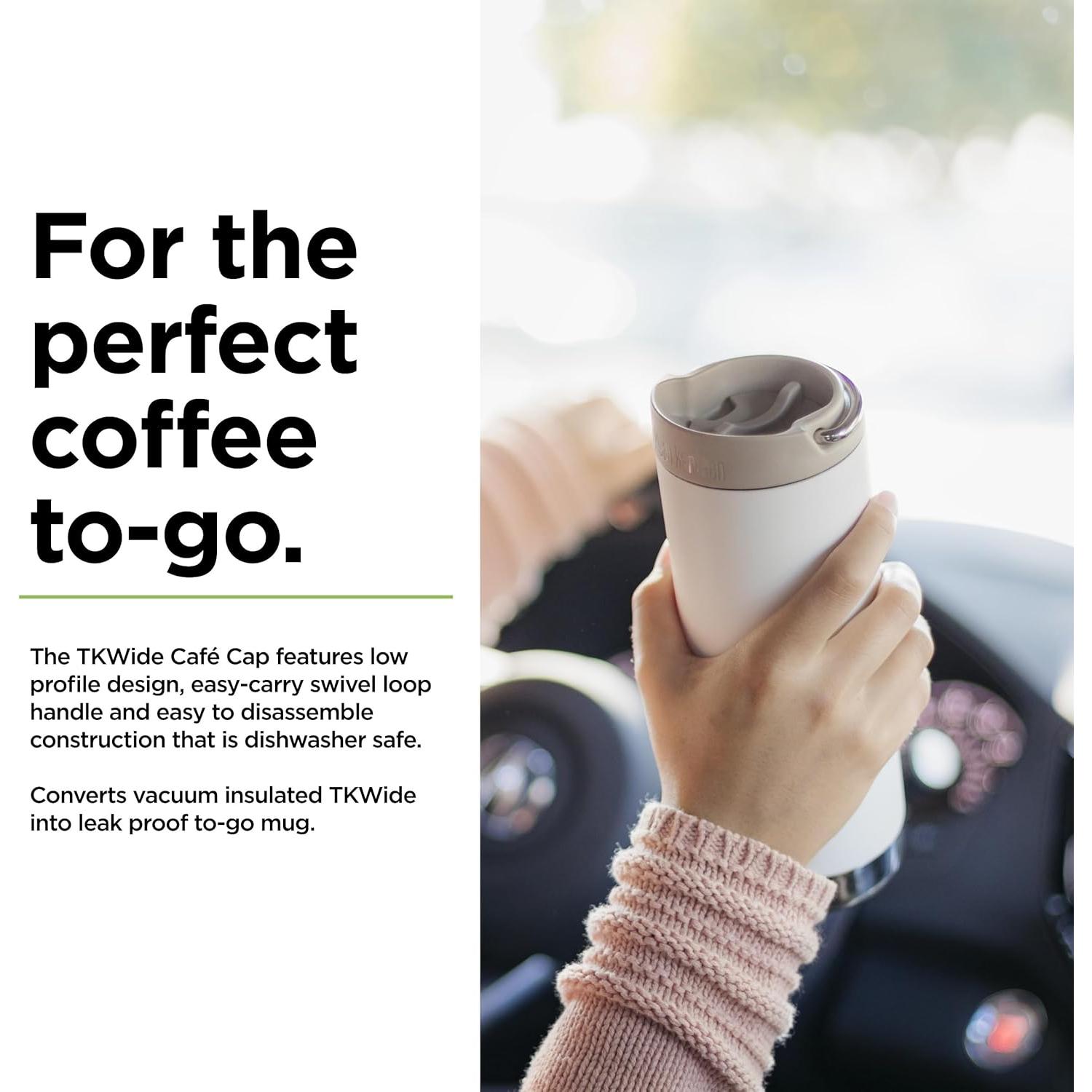 Tapa Klean Kanteen TKWide Cafetera Aislada Libre BPA Taupe