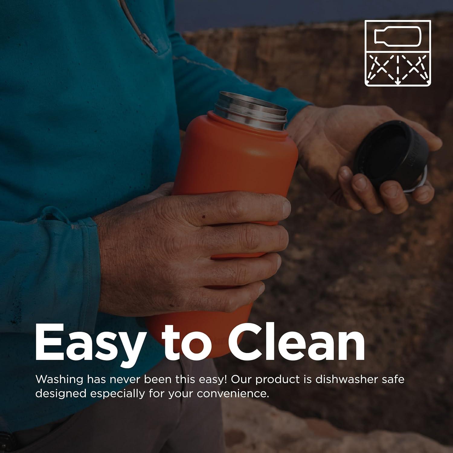 Tapa de Bucle Ancho Klean Kanteen - Acero Inoxidable Apta Lavavajillas