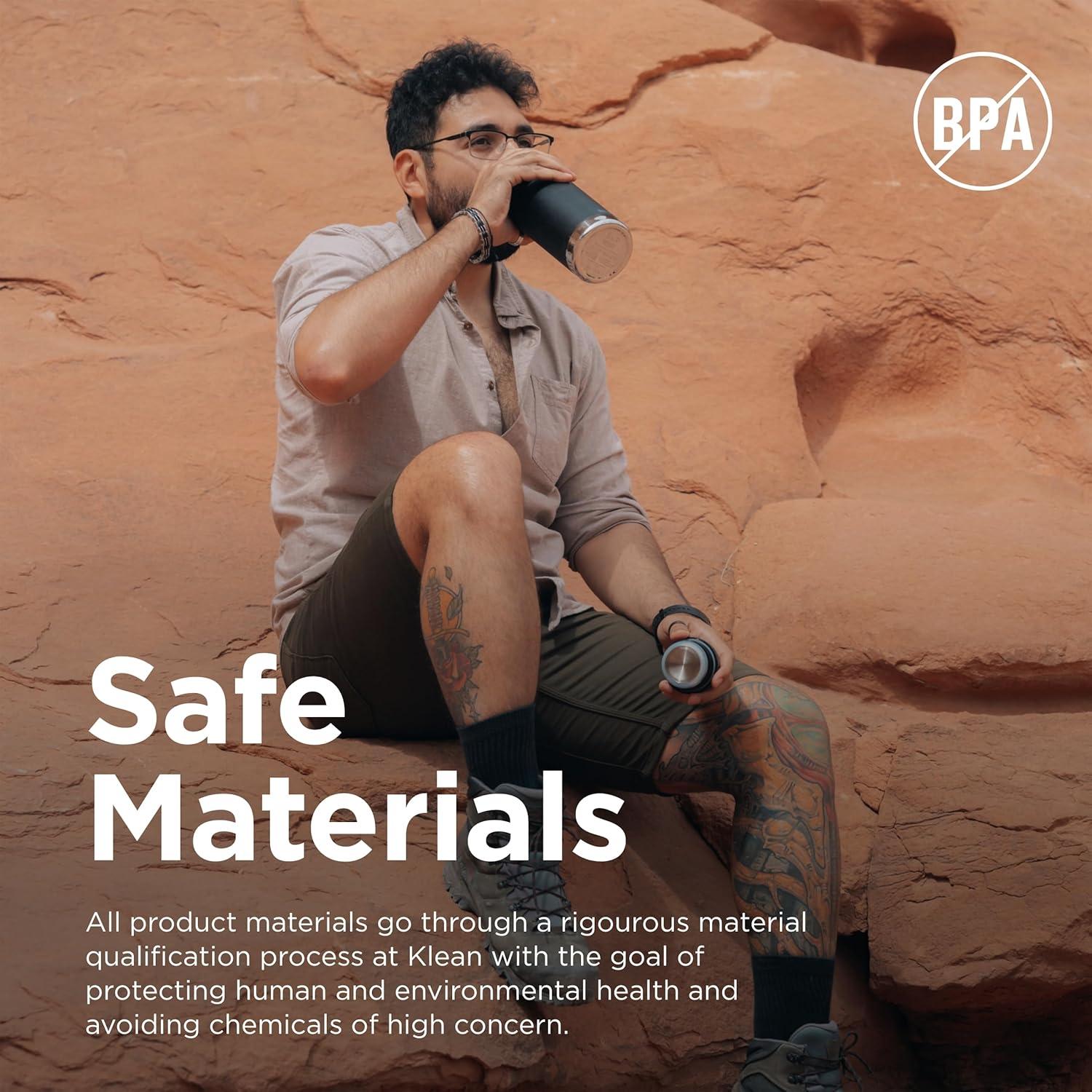 Botella Aislada Klean Kanteen TKWide 946 ml - Negro